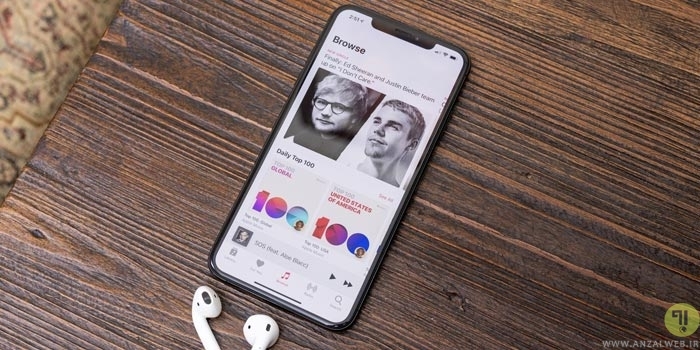 آموزش دانلود کردن آهنگ در گوشی آیفون اپل